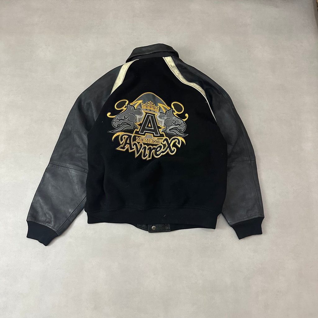 Y2k avirex varsity double face