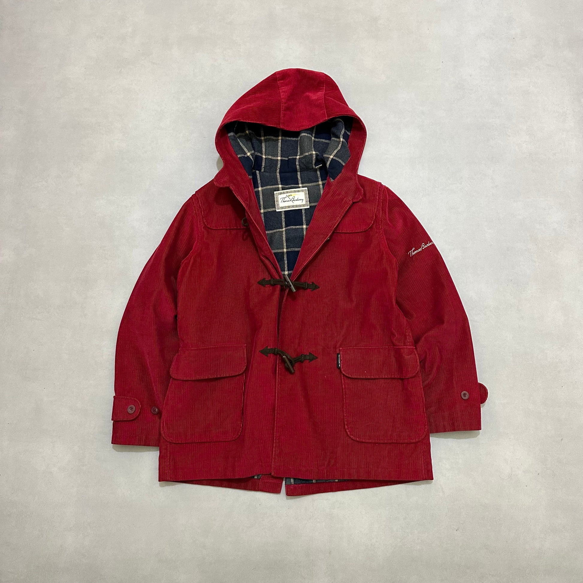 vintage thomas burberry Duffle
Jacket Size M Over Coat