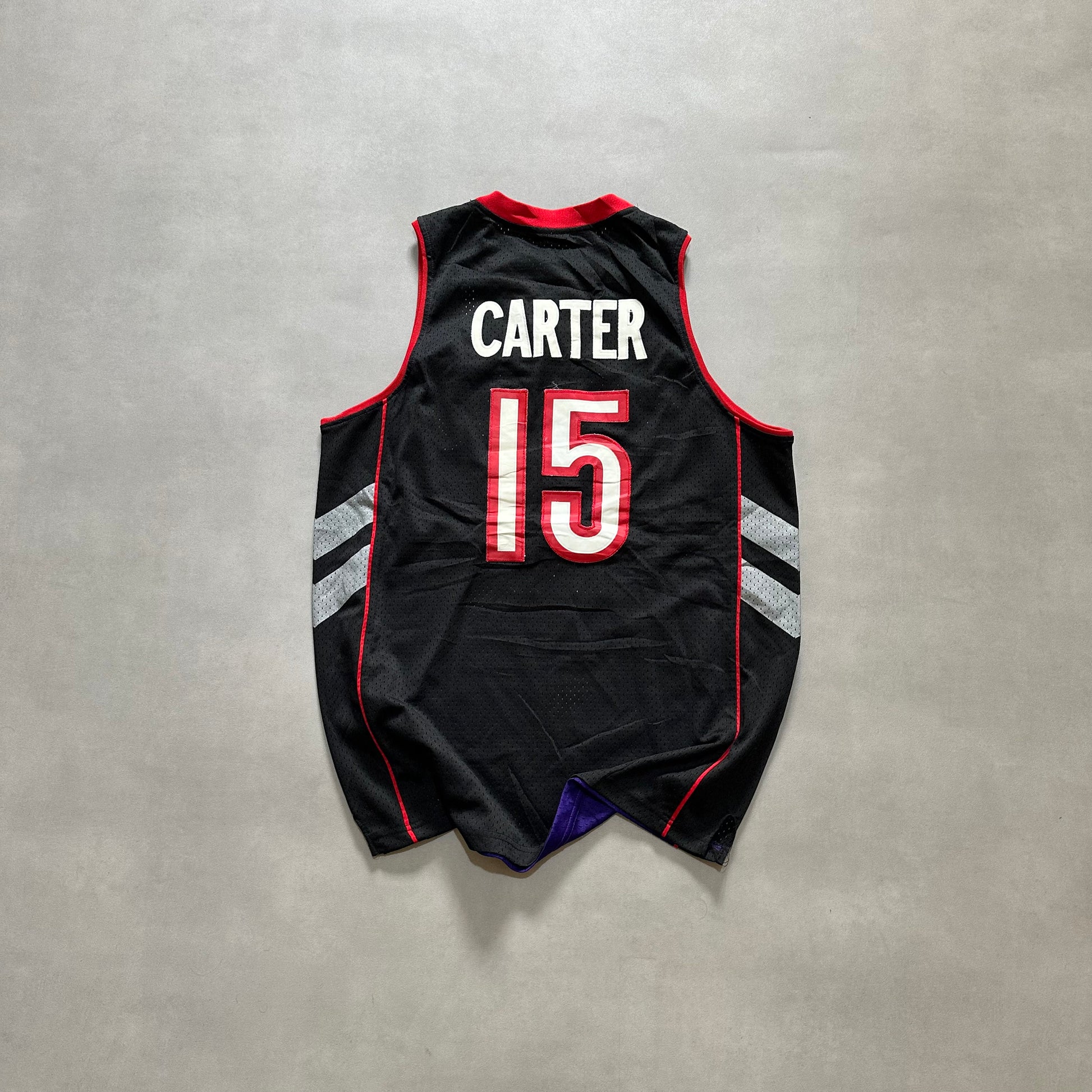 Vtg 2001 vince carter toronto raptors nike nba jersey