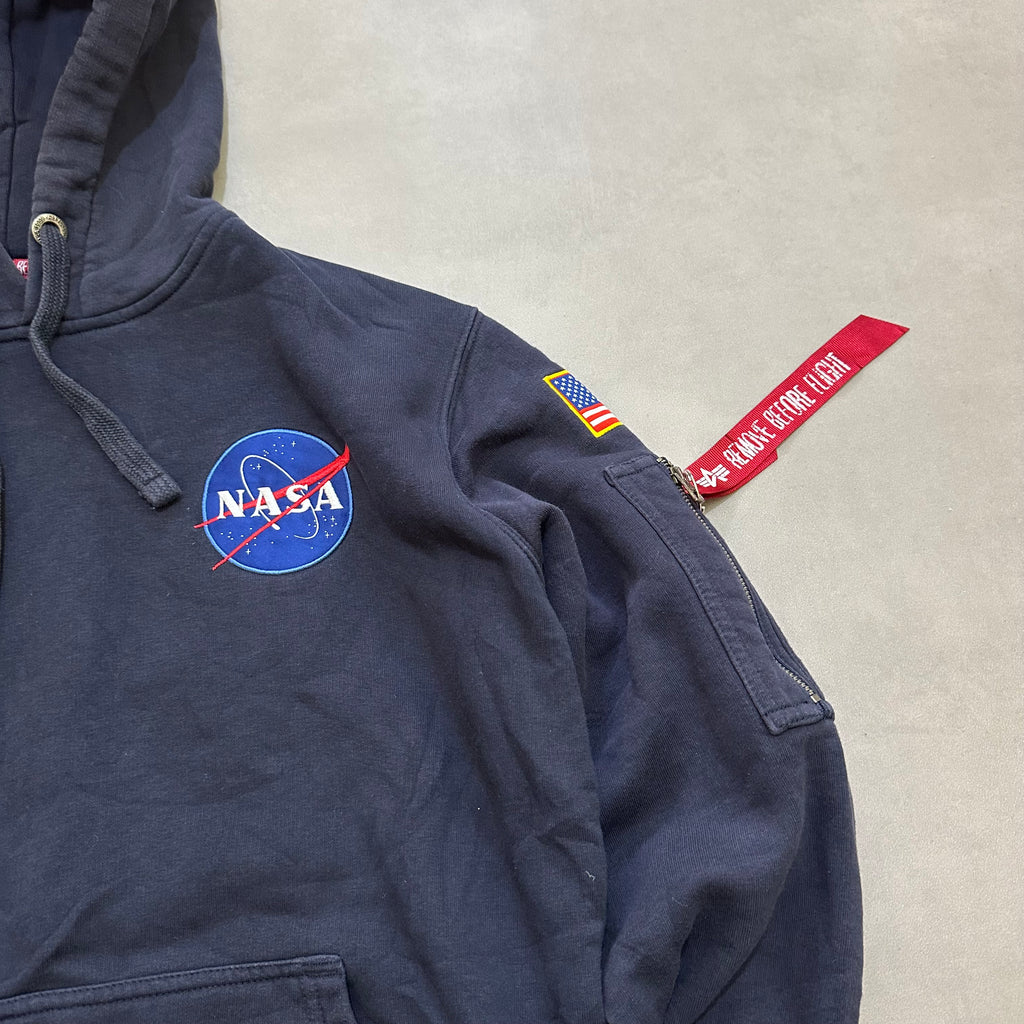 ALPHA INDUSTRIES NASA Space Shuttle Hoodie Limited Edition