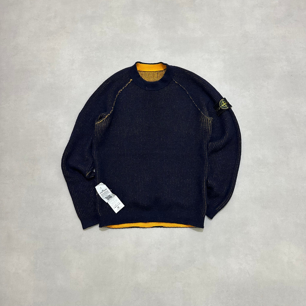 Stone Island Reversible Knit Crewneck