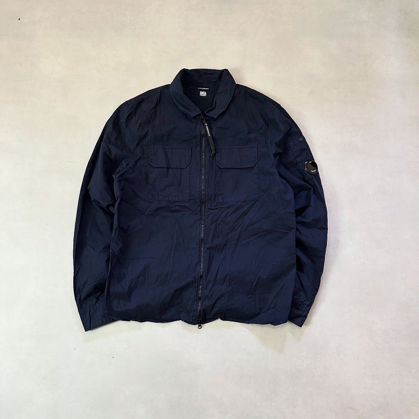 Cp company overshirt blue navy
