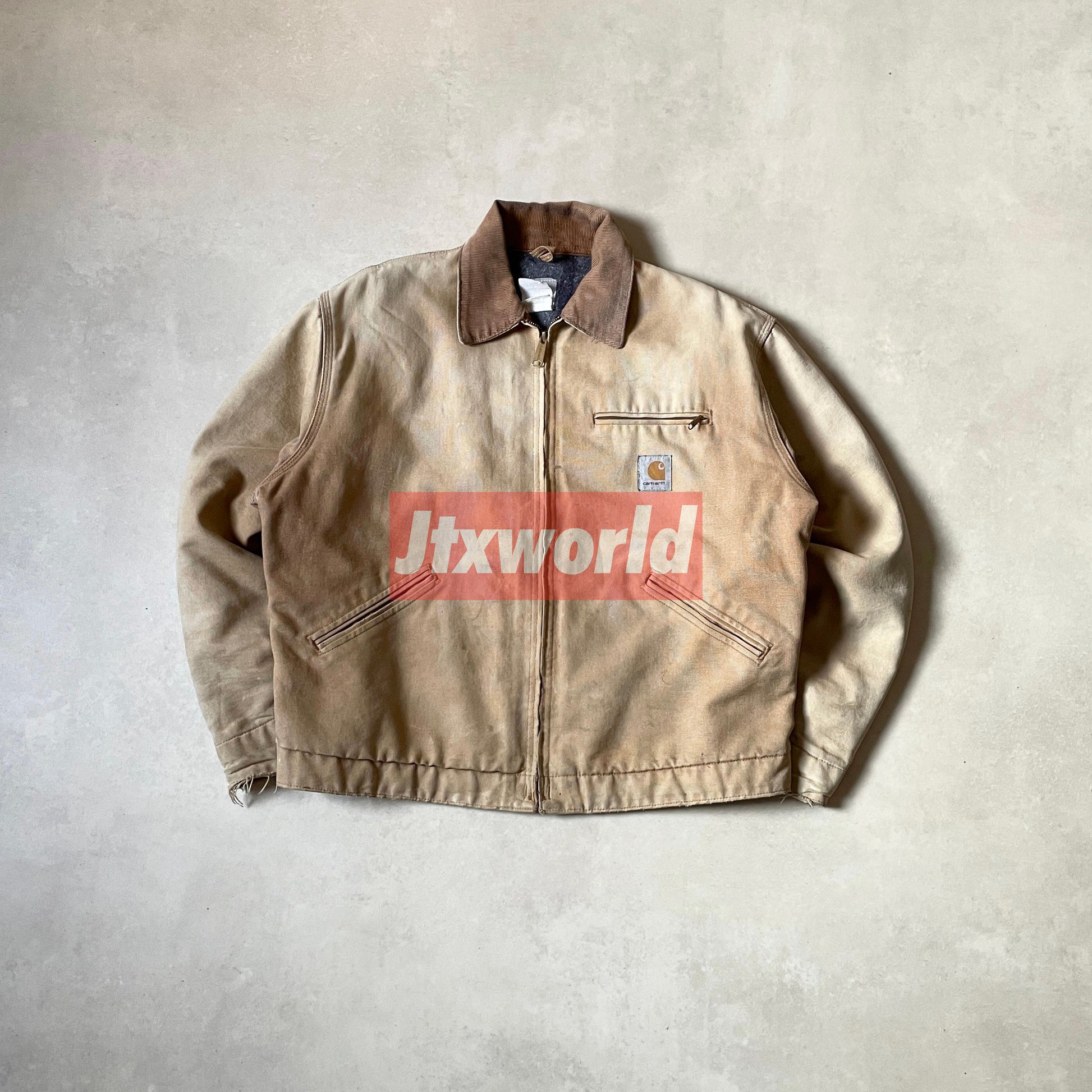 VTG CARHARTT DETOROIT CROPPED JACKET
