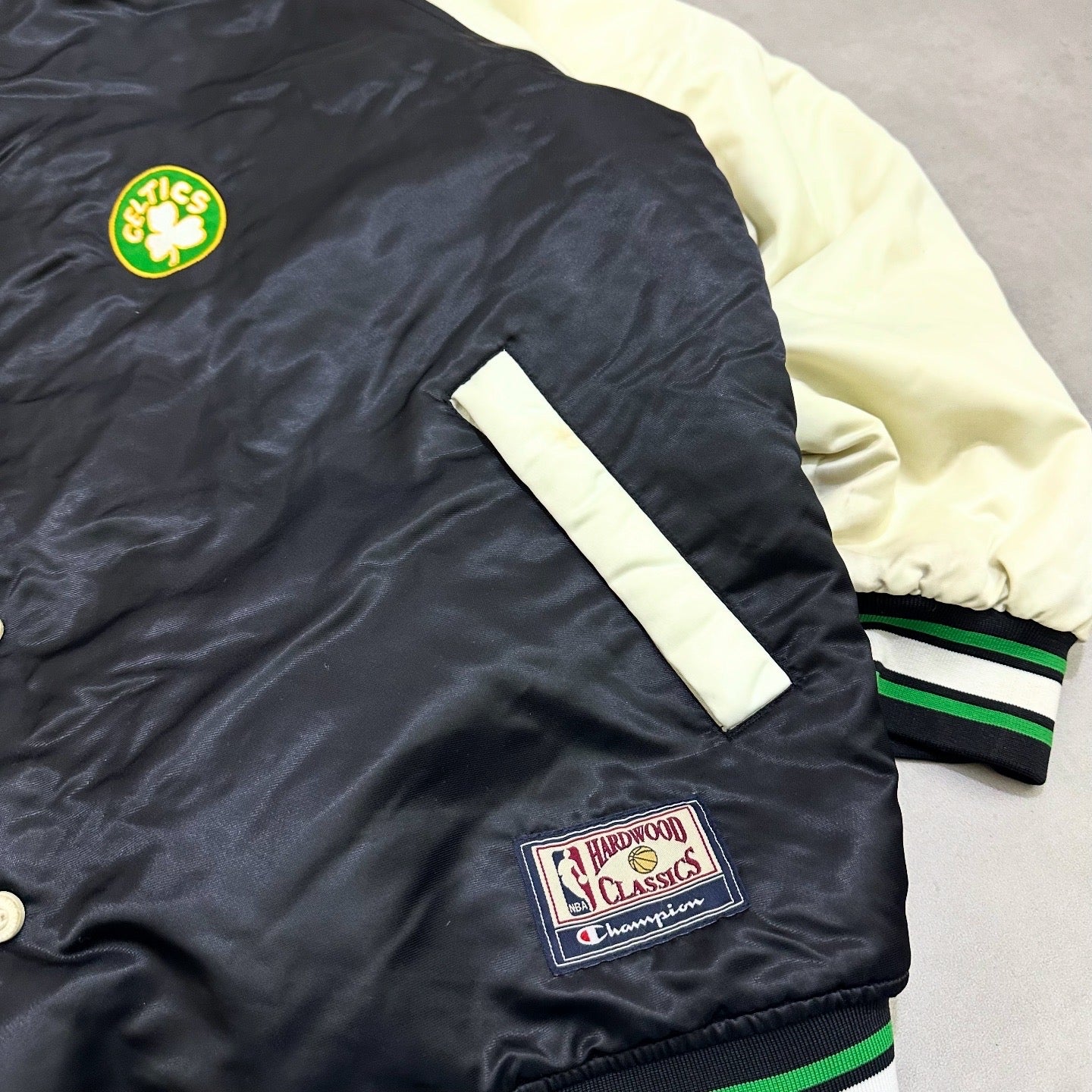 Vtg bomber jacket champion Celtics boston
