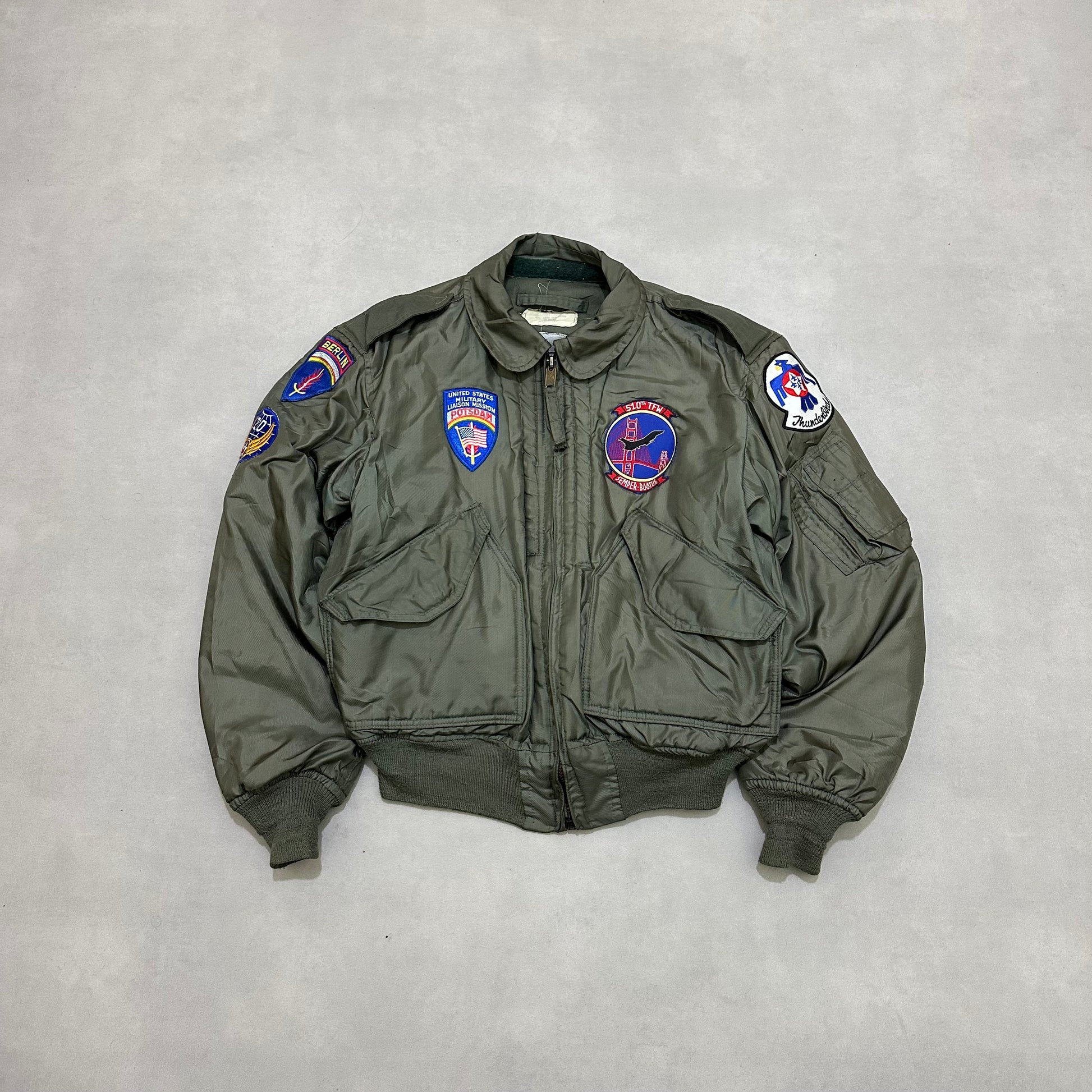 Vintage USAF CWU-45/P Flight Jacket – 1982 Nomex 🇺🇸