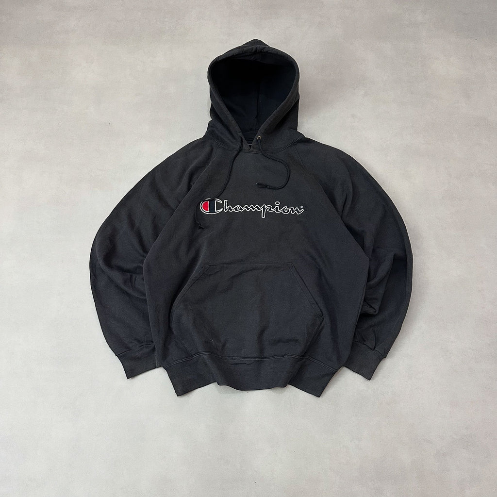 Vtg CHAMPION DARK GRAY HOODIE