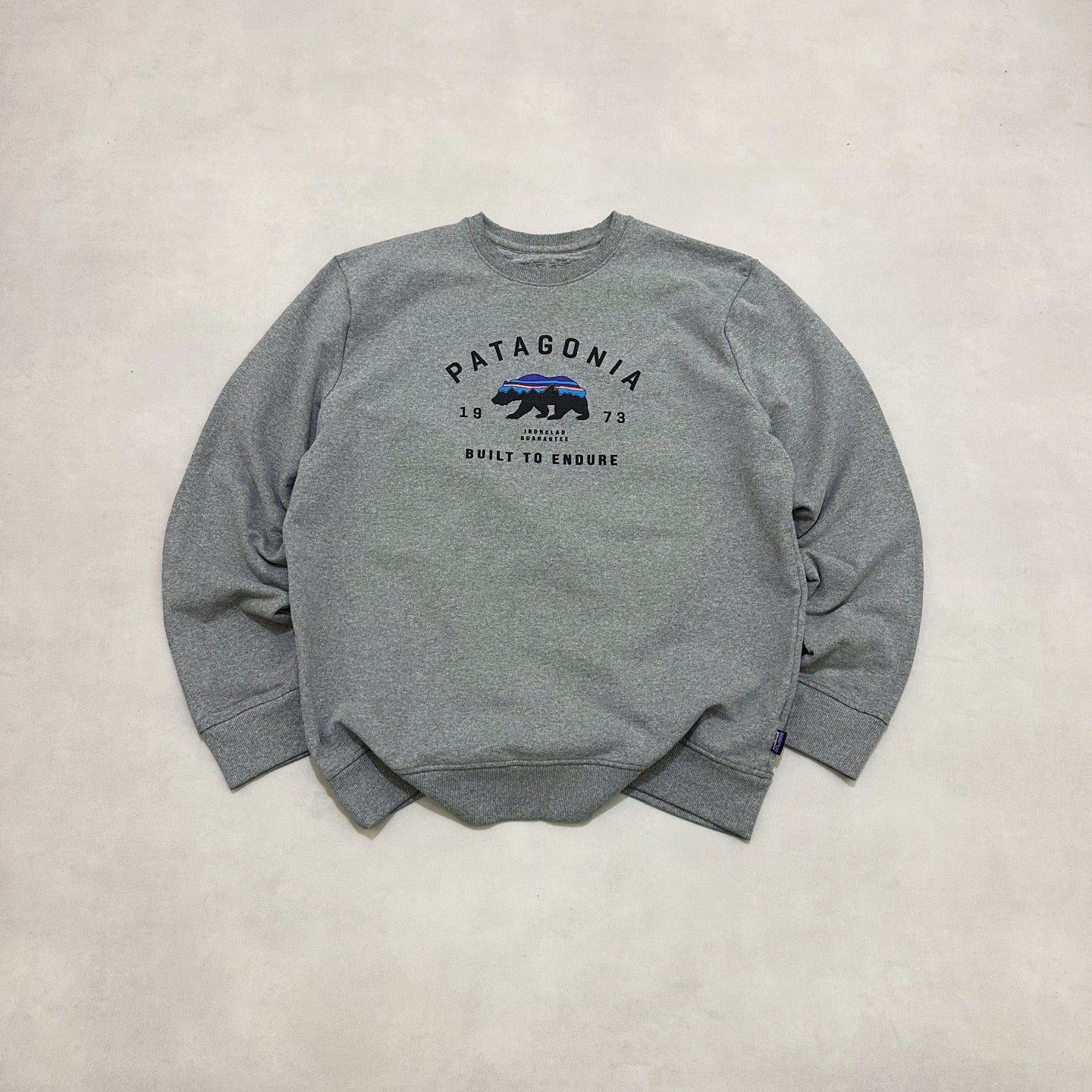 PATAGONIA ARCHED FITZ ROY BEAR UPRISAL CREW SWEATSHIRT