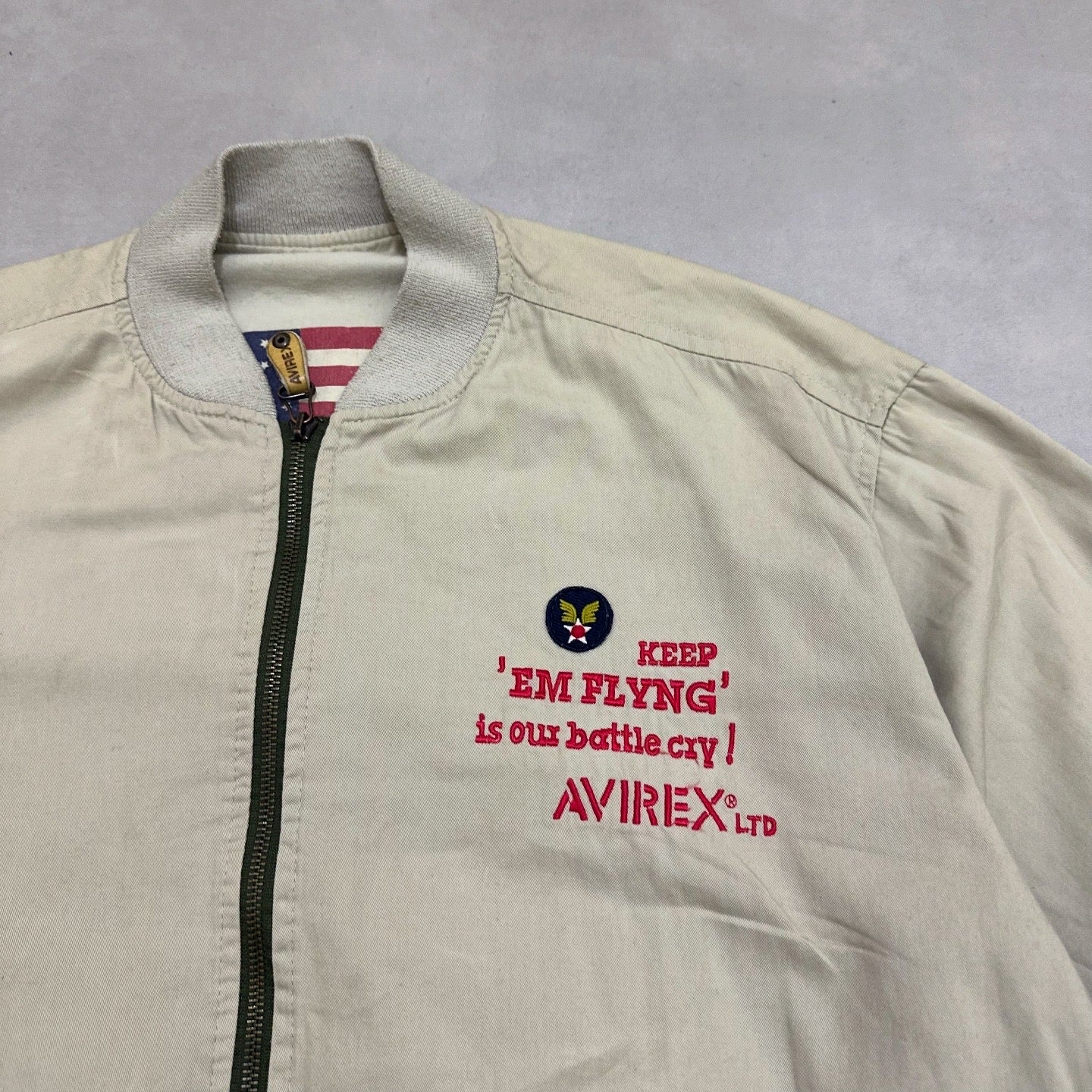 Vtg 90s AVIREX BOMBER JACKET