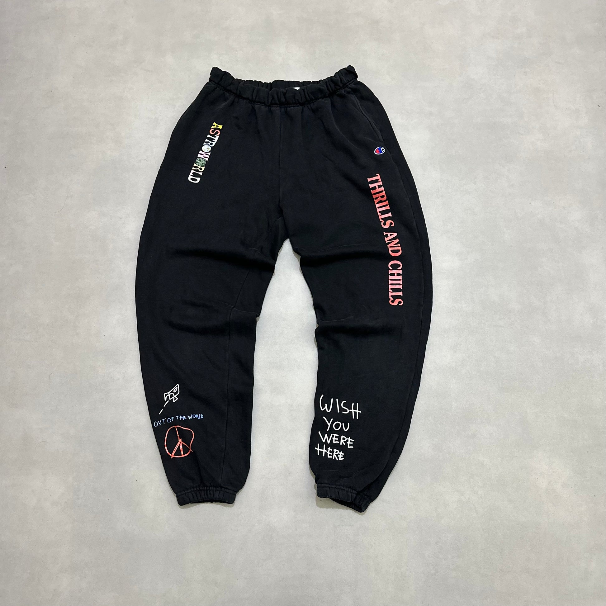 TRAVIS SCOTT ASTRO WORLD PEACE CHAMPION SWEATS