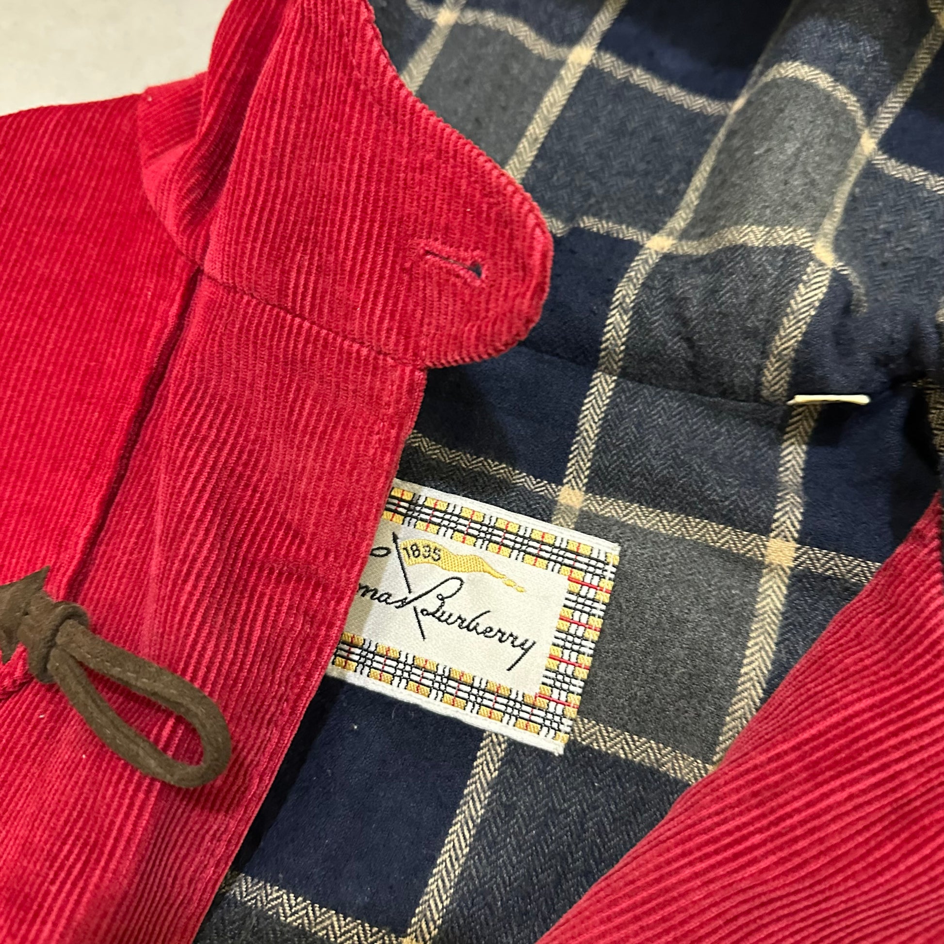 vintage thomas burberry Duffle
Jacket Size M Over Coat