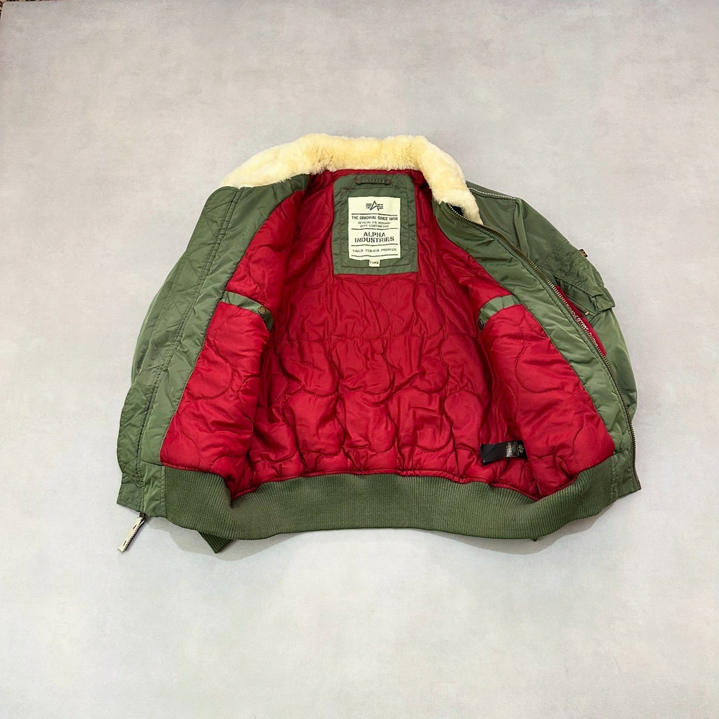ALPHA INDUSTRIES INJECTOR III OLIVE JACKET