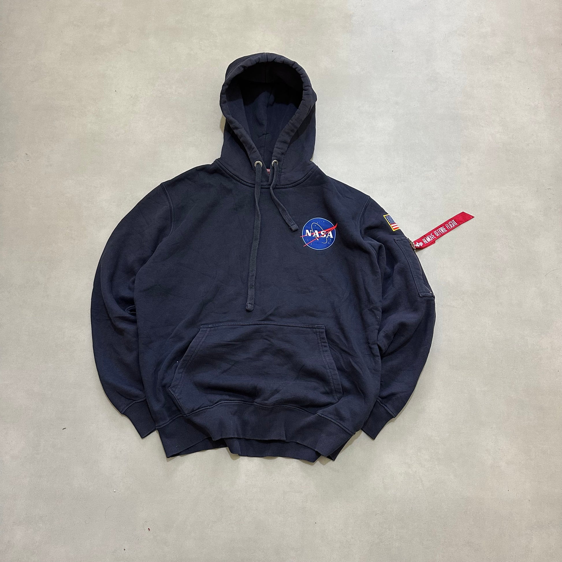 ALPHA INDUSTRIES NASA Space Shuttle Hoodie Limited Edition