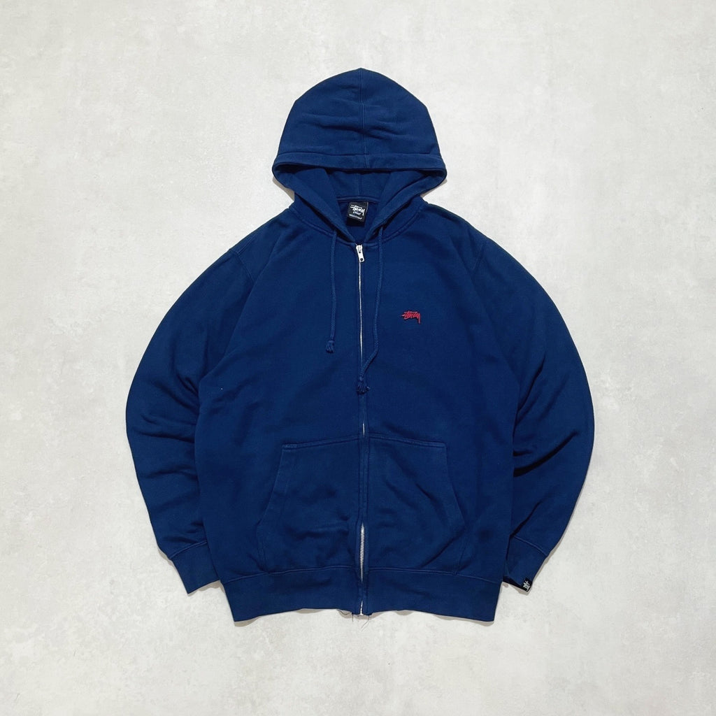 STUSSY ZIPER HOODIE