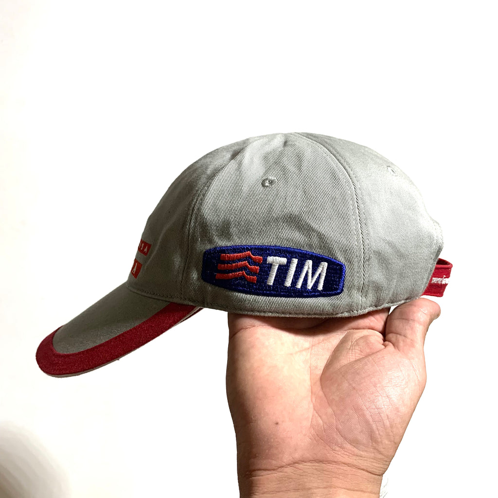 PRADA LUNA ROSSA TIM ALICE LUXURY  GRAY HAT CAP Y2K
