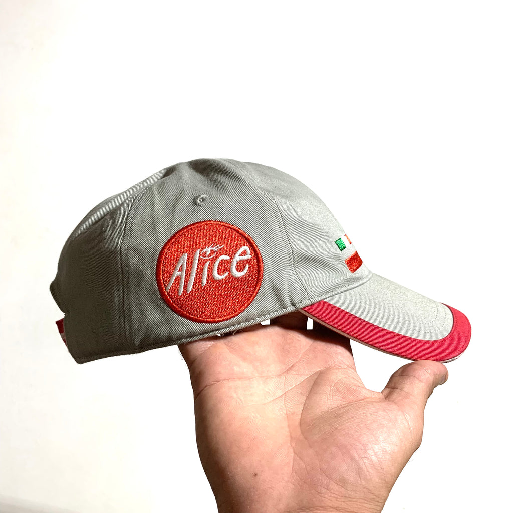 PRADA LUNA ROSSA TIM ALICE LUXURY  GRAY HAT CAP Y2K