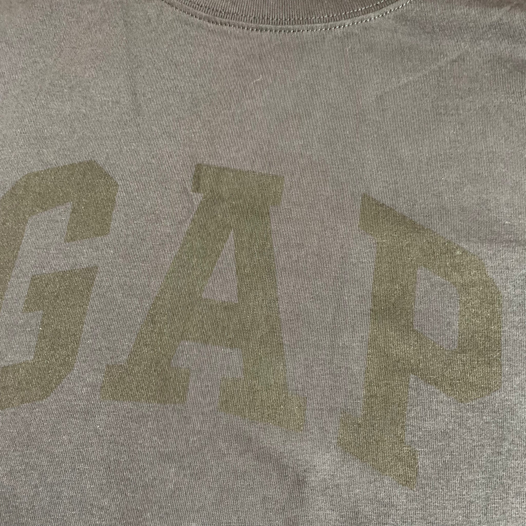 YZY GAP CROP DOVE TSHIRT
