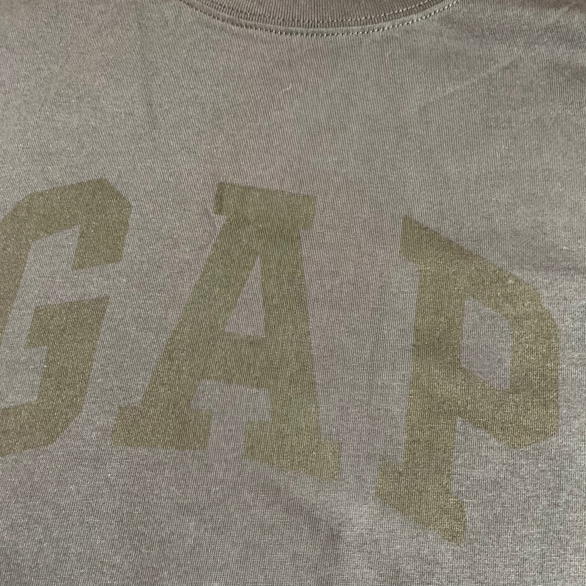 YZY GAP CROP DOVE TSHIRT