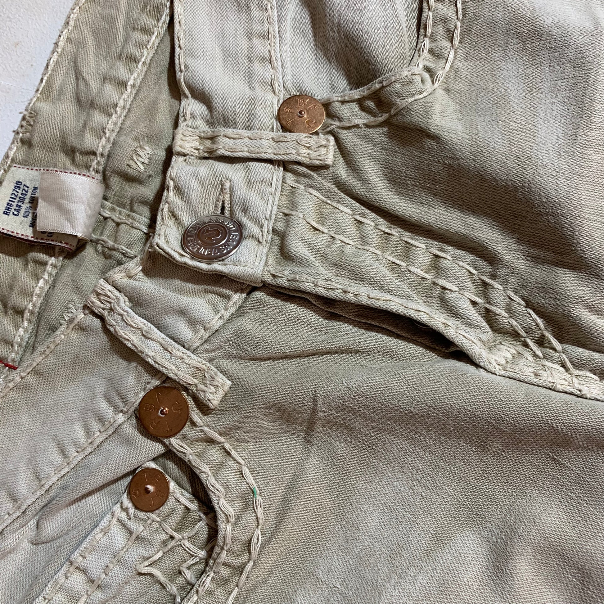 VTG JEANS TRUE RELIGION LOGAN SUPER T RARE COLOR