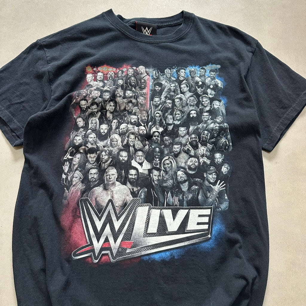 VINTAGE 2017 WWE WLIVE " IWAS THERE " SHIRT RARE