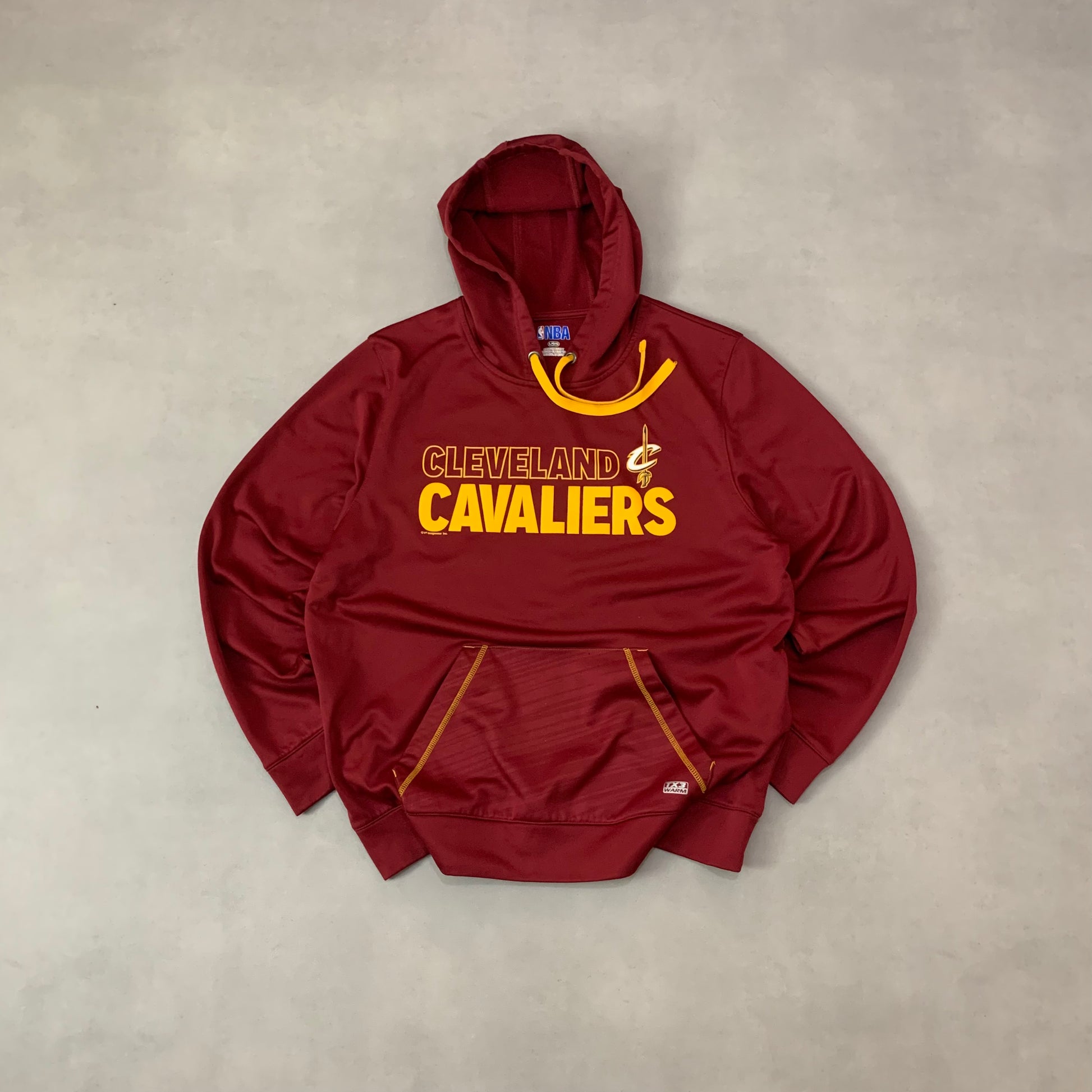 VTG CLEVELAND CAVALIERS TX3 WARM HOODIE
