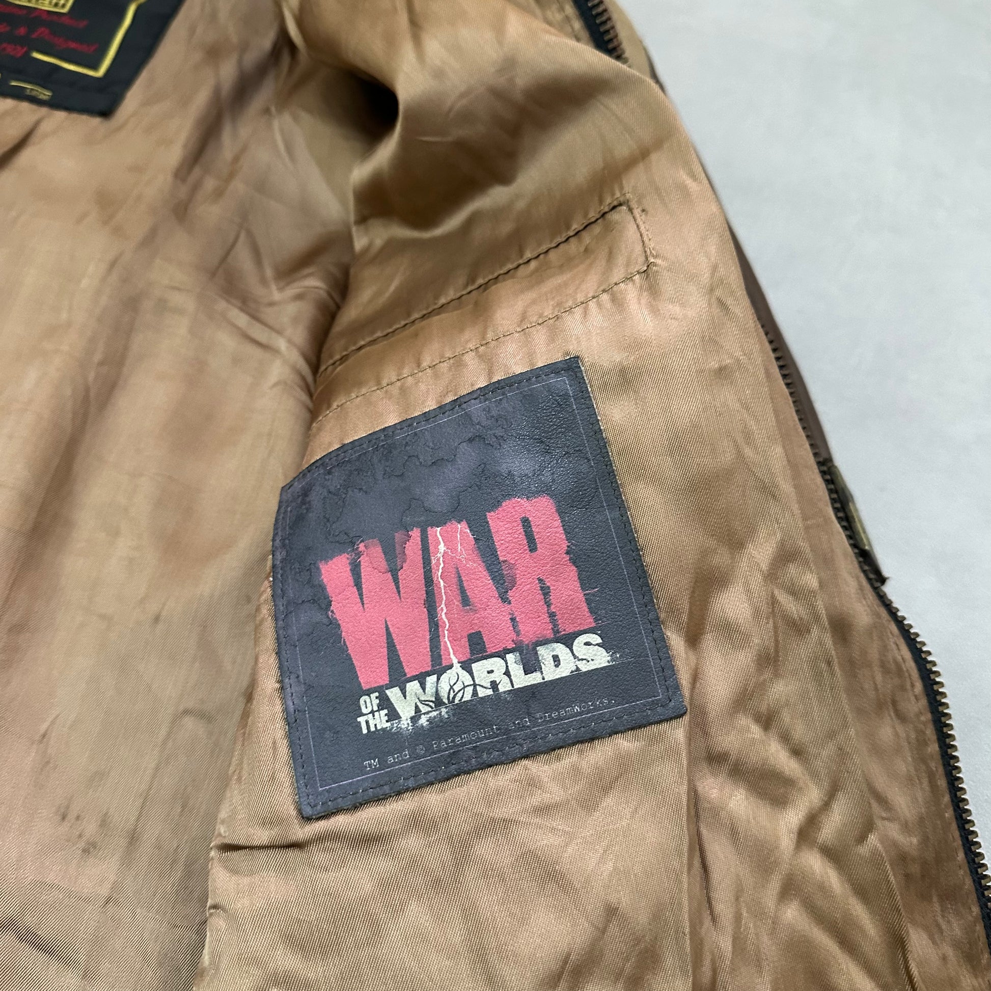 BELSTAFF TOM CRUISE WAR OF THE WORLDS LEATHER JACKET