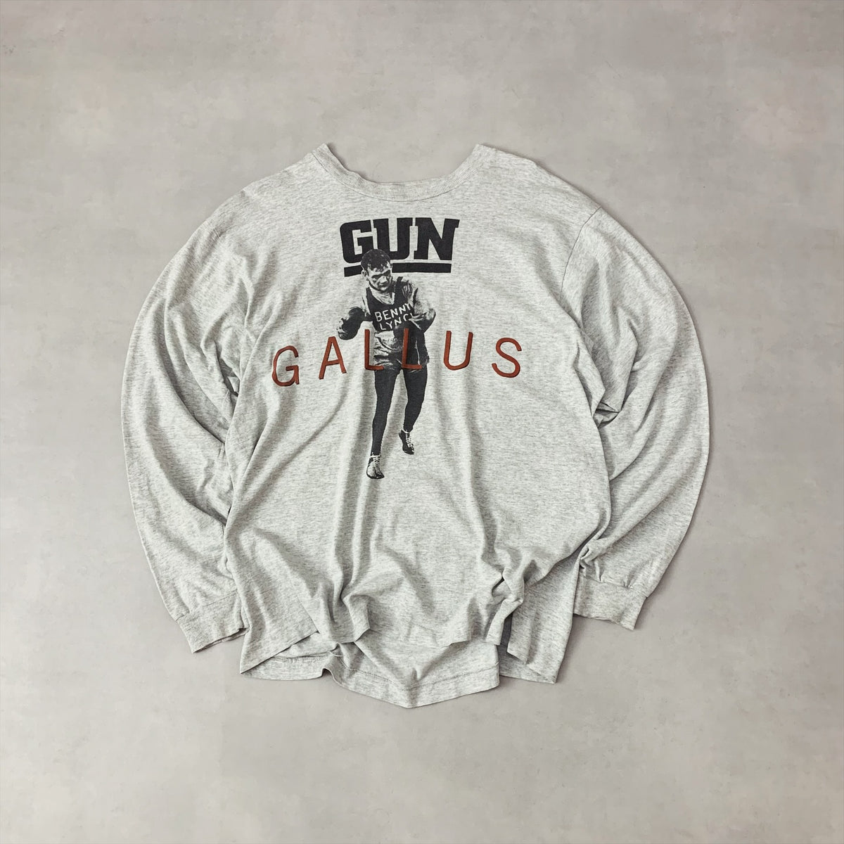 VTG GUN GALLUS 90s shirt long sleeve