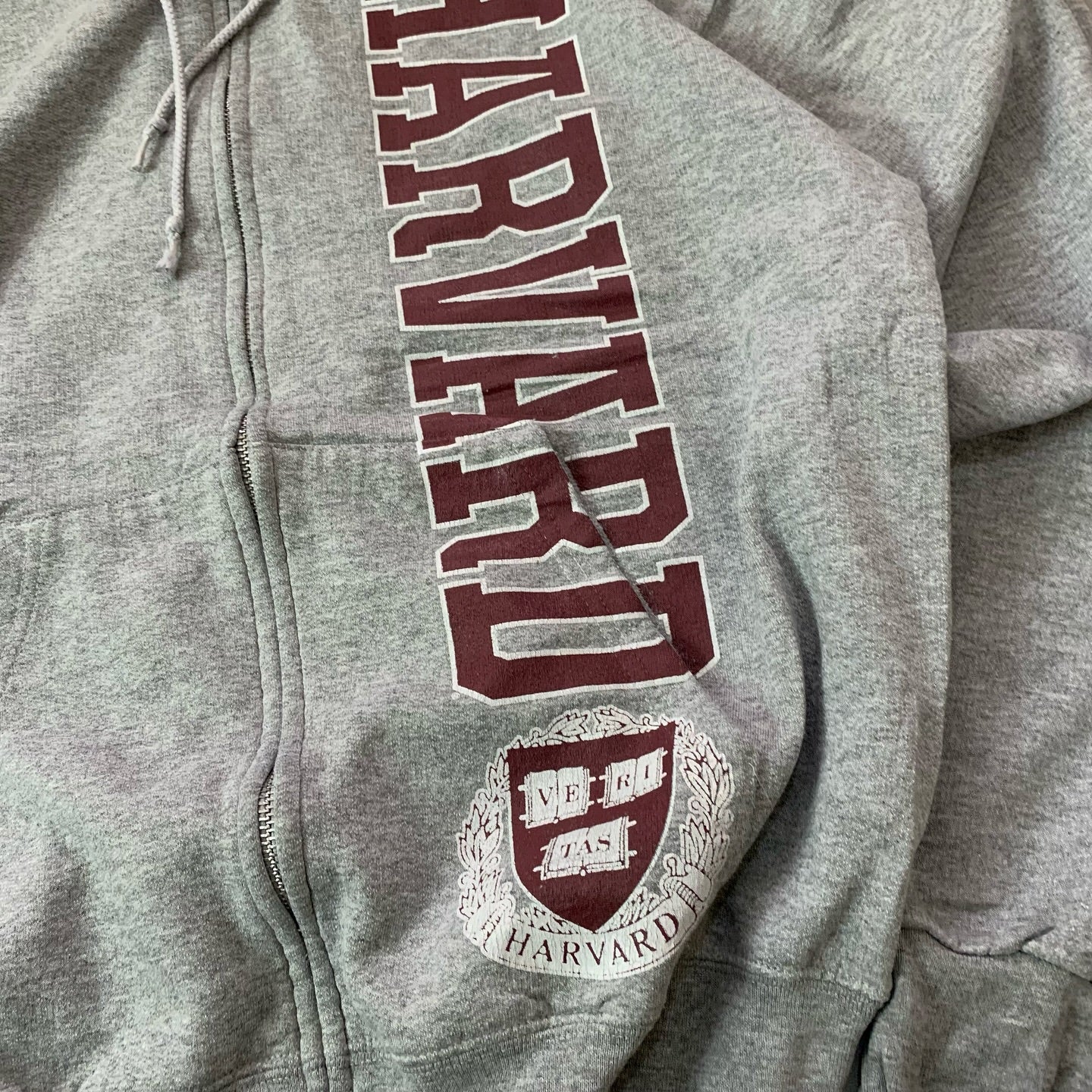 VTG HOODIE HARVARD CLG CHAMPION