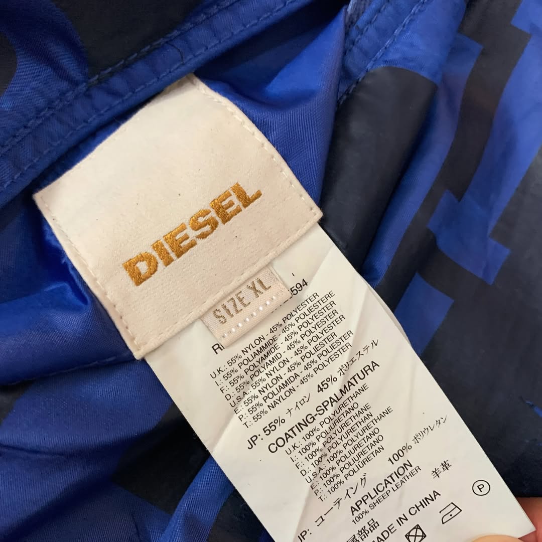 VTG DIESEL REVERSIBLE BOMBER JACKET