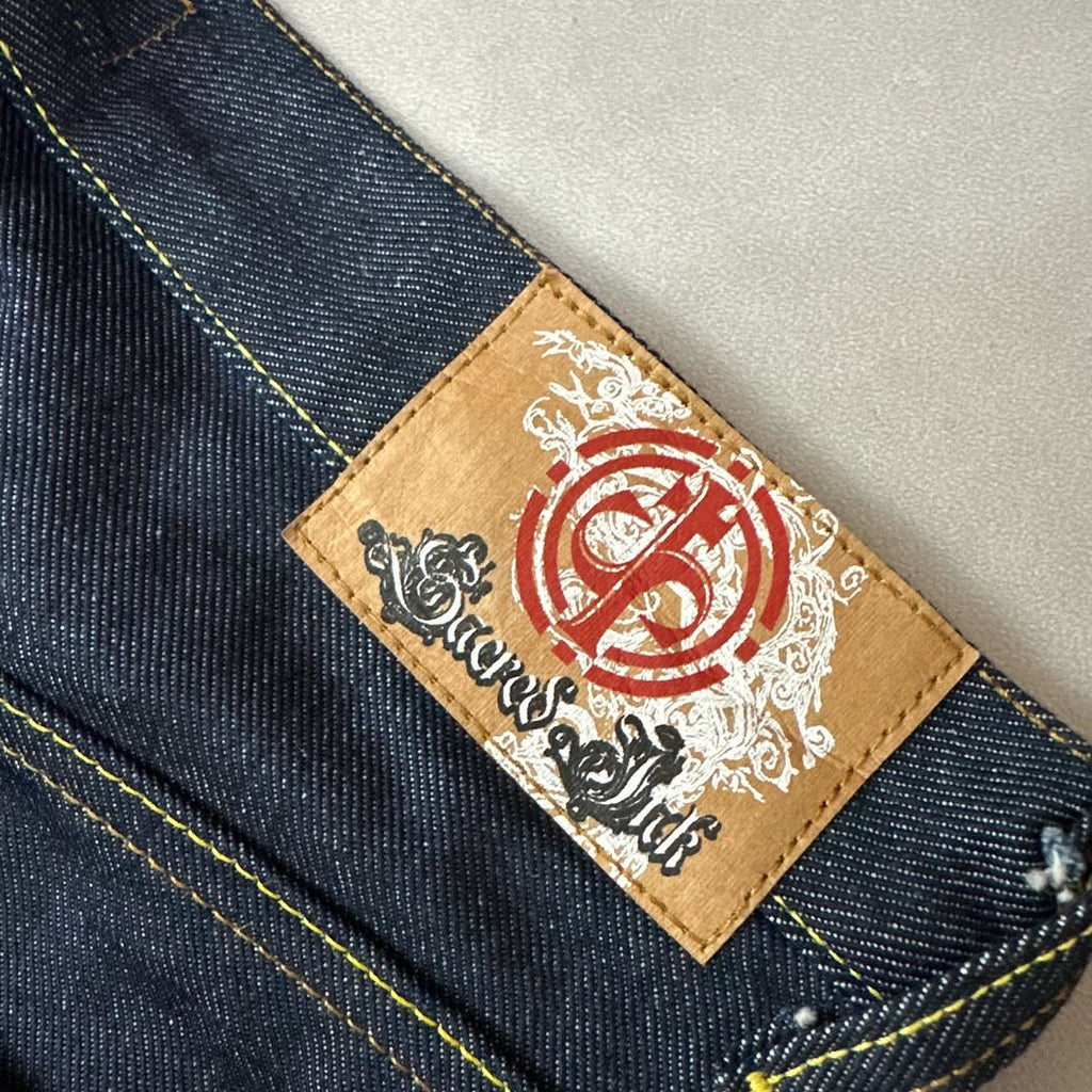 vtg koi denim pants raw Size : 32