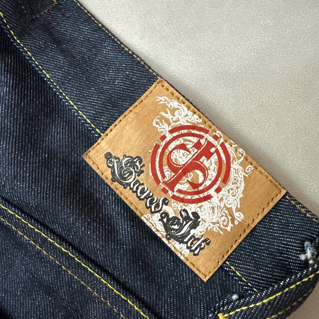 vtg koi denim pants raw Size : 32